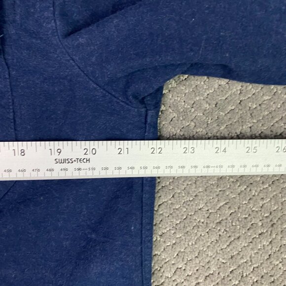 LL Bean Signature 1933 Chamois Shirt Men's Medium Blue Flannel Cloth - Picture 8 of 12